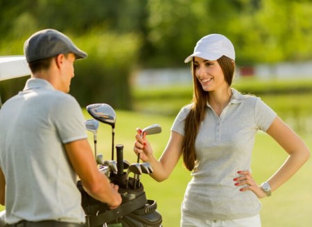 吸収力の高い女性はゴルフが上手くなりますよ！